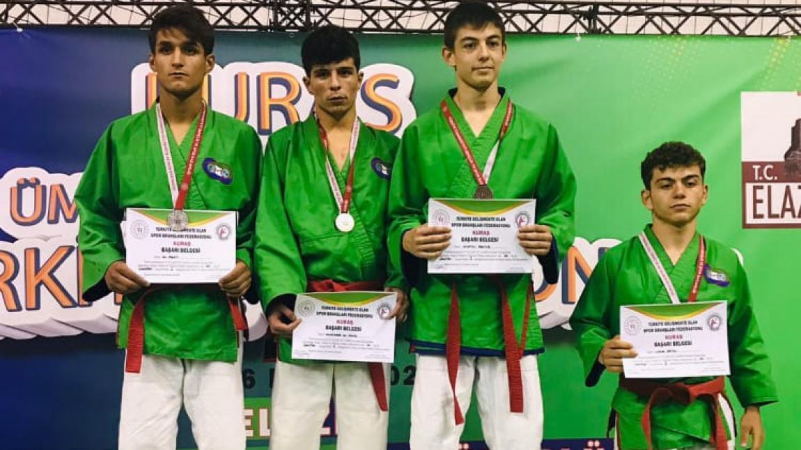 Türkiye Kuraş Şampiyonasında Öğrencimiz Şampiyon Oldu